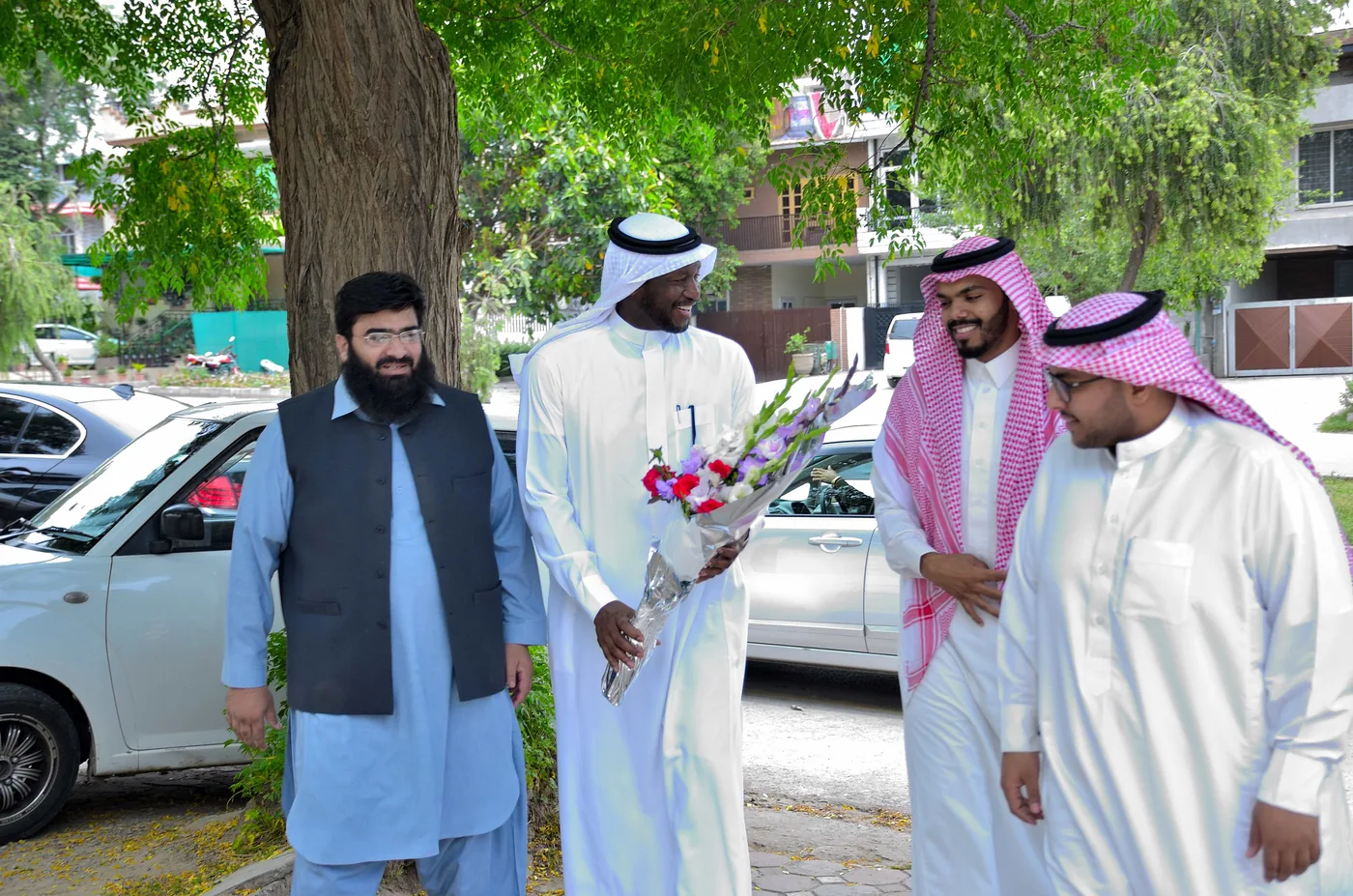 تربیتی ورکشاپ کے مہمانوں کا ادارے میں استقبال